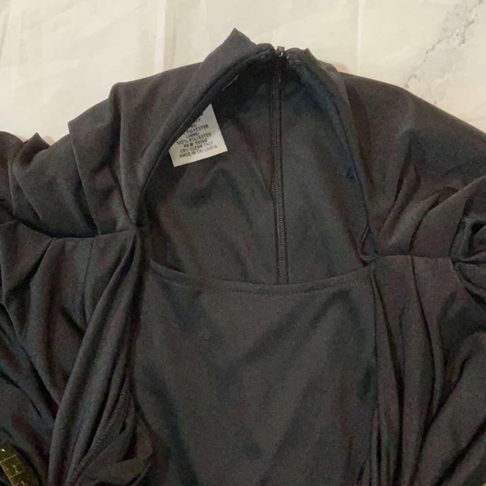 Maggy London drape top body con dress - Picture 7 of 11